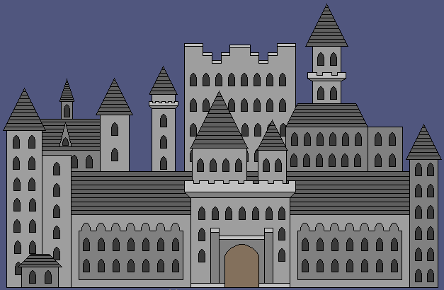 Hogwarts Castle by jammin3giraffe