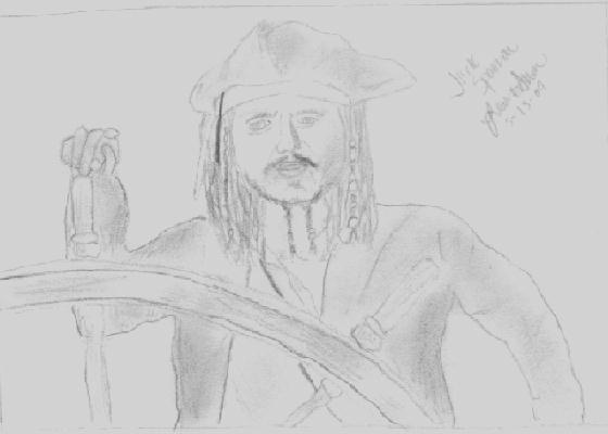 Jack Sparrow!! by jammin3giraffe