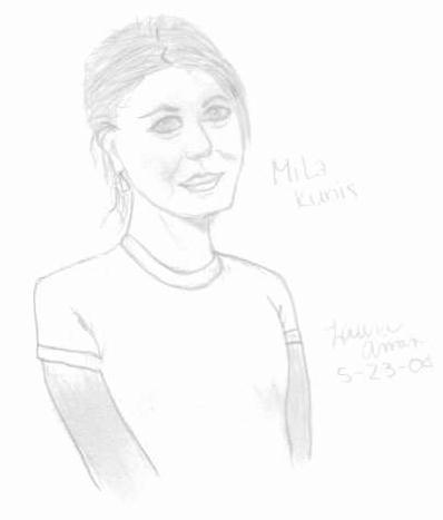 Mila Kunis by jammin3giraffe