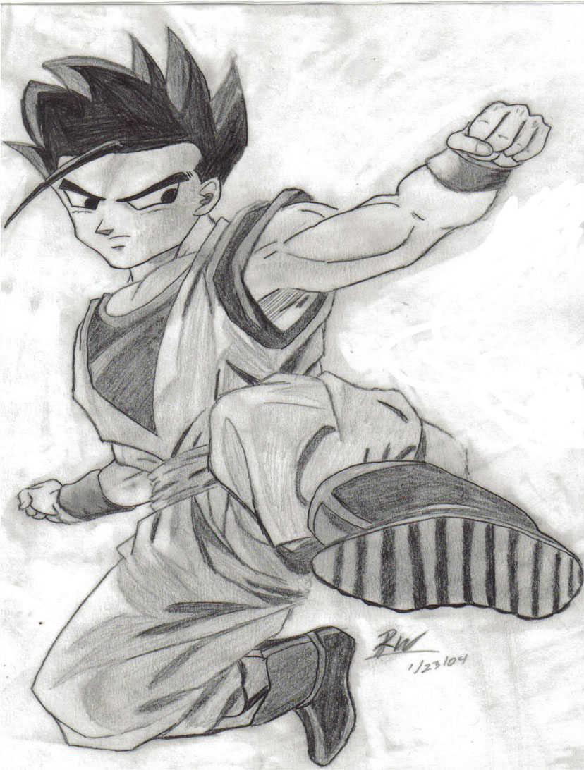 Gohan In Action!! by jdub2487