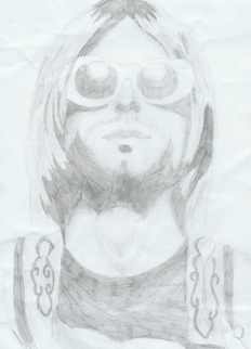 Kurt Cobain by jeff_ooh_a_tree