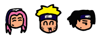 team 7 chibi heads by jenghis_02