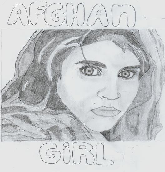 Afghan Girl by jessie