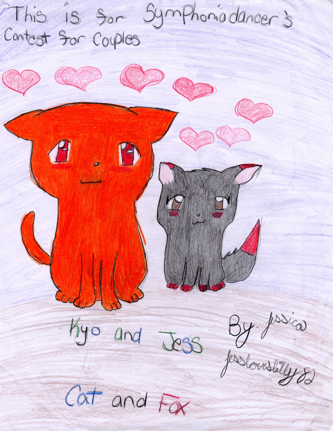 kyo and me (contest) by jesslovesbilly82