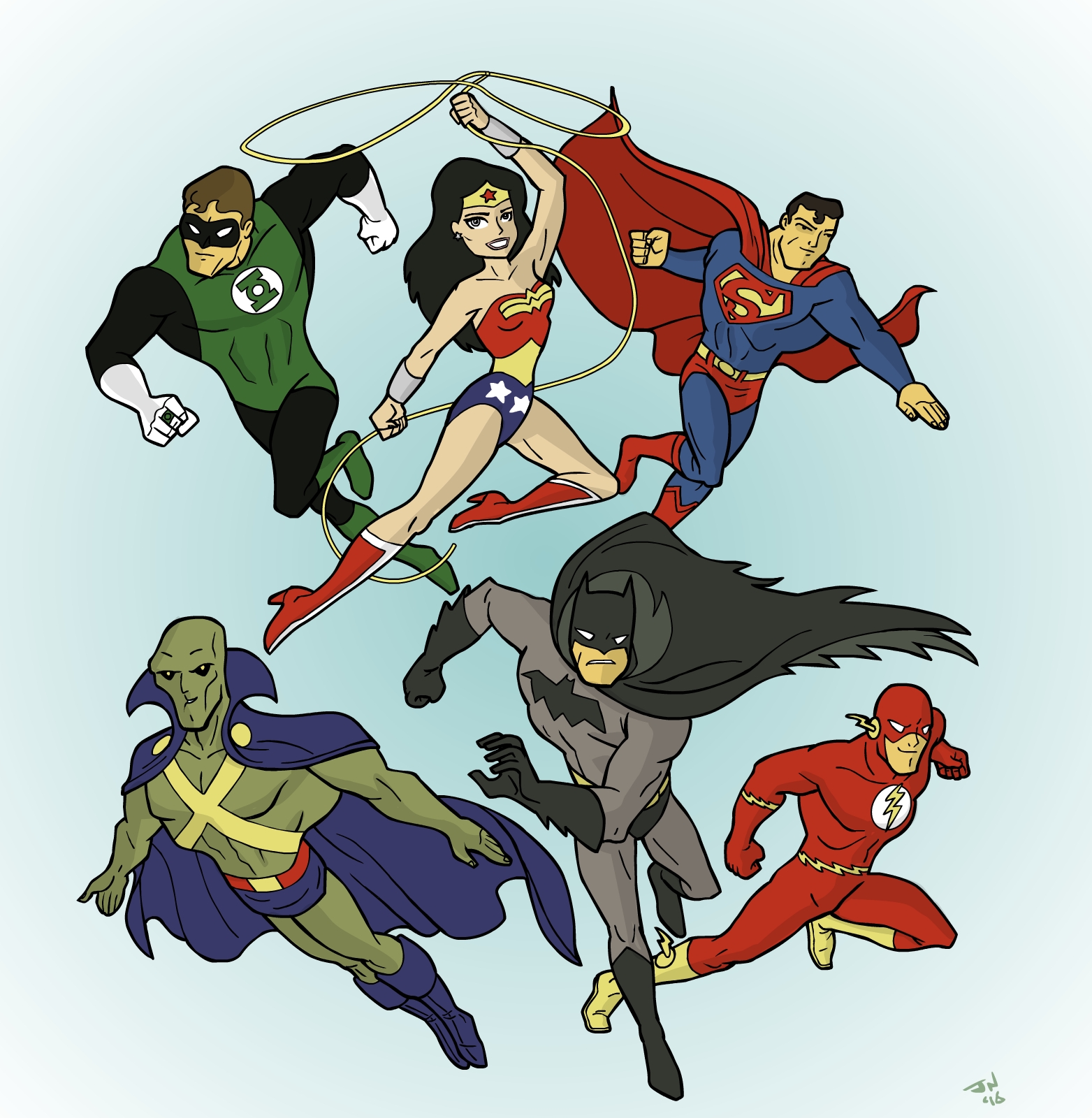 Justice League by jettmanas