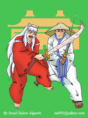 alpha: Inuyasha and Samurai Jack by jira