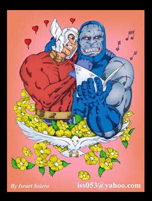 alpha: Darkseid and Orion (Father's Day) by jira