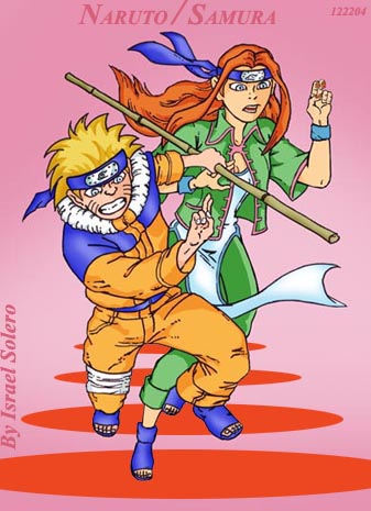 alpha: Naruto and Samura by jira
