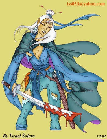 alpha: Beautiful Assassin (colored) by jira