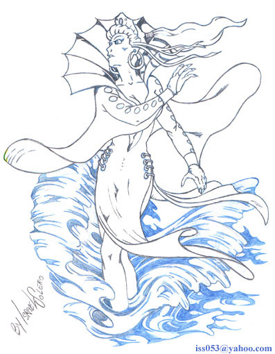 alpha: Water goddess (part 4) by jira