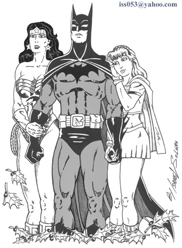 alpha: Batman & The Ladies (inked) by jira