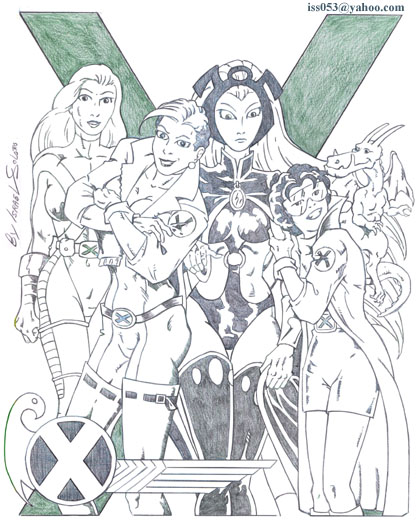 alpha: X-Men (The Ladies) by jira