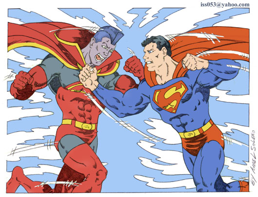 alpha: Gladiator vs. Superman by jira