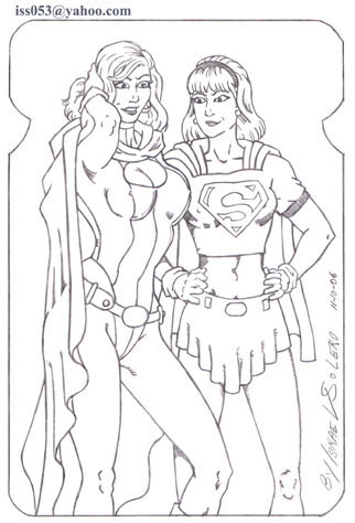 alpha: Power Woman / Supergirl by jira