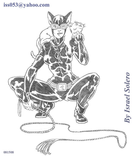 alpha:Catwoman &amp; Kitty (Prelim) by jira