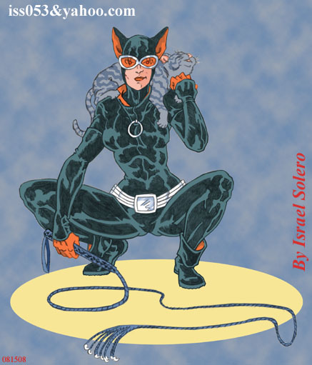 alpha: Catwoman &amp; Isis clr by jira