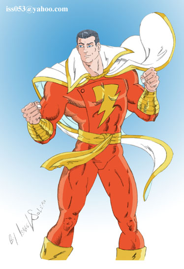 alpha: Shazam aka Captain Marvel (clr) by jira