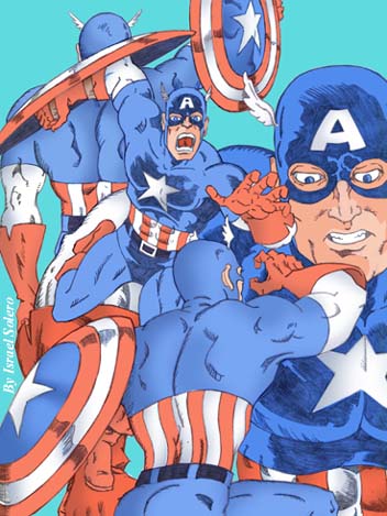 alpha: Captain America (clr) by jira