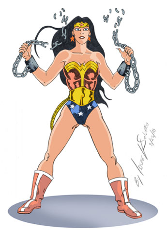 alpha: Wonder Woman Unchained (clr) by jira