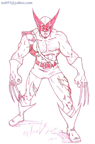 alpha: Wolverine (sketch) by jira