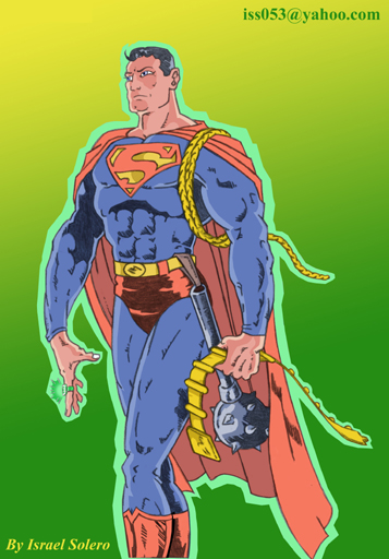 alpha: Superman One Man Justice League (clr) by jira