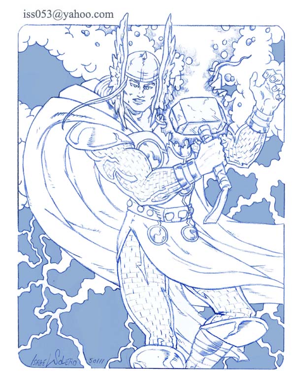 alpha: Thor (blue Pencil) by jira