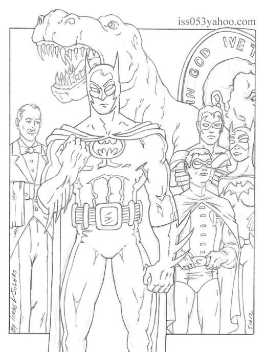 alpha: The Batman's clan (pencil) by jira