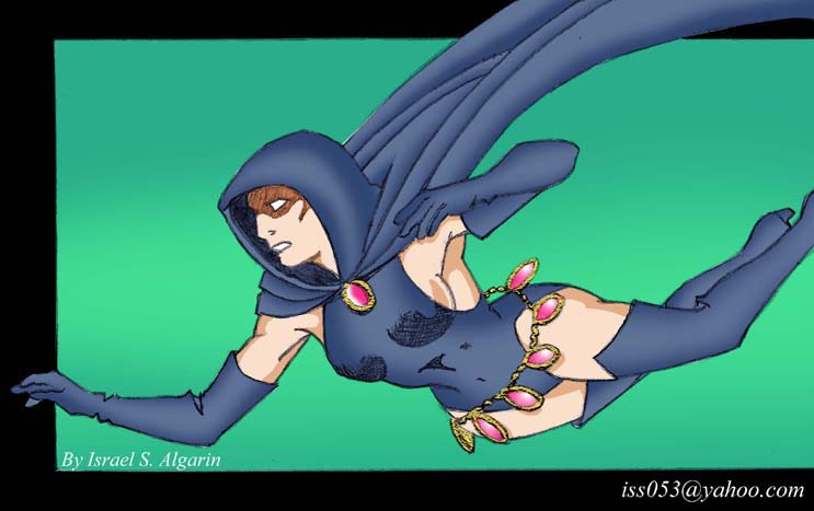 Teen Titan's Raven by jira