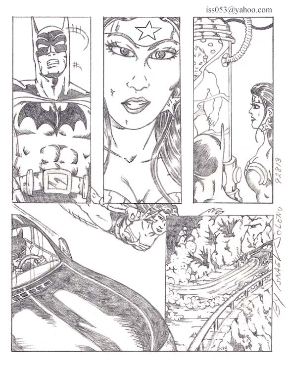 Aquaman, Batman & Wonder Woman vs Solomon Grundy (prelim pg 16) by jira