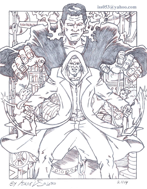 “I Frankenstein” The Legacy Continues (Penciled) by jira