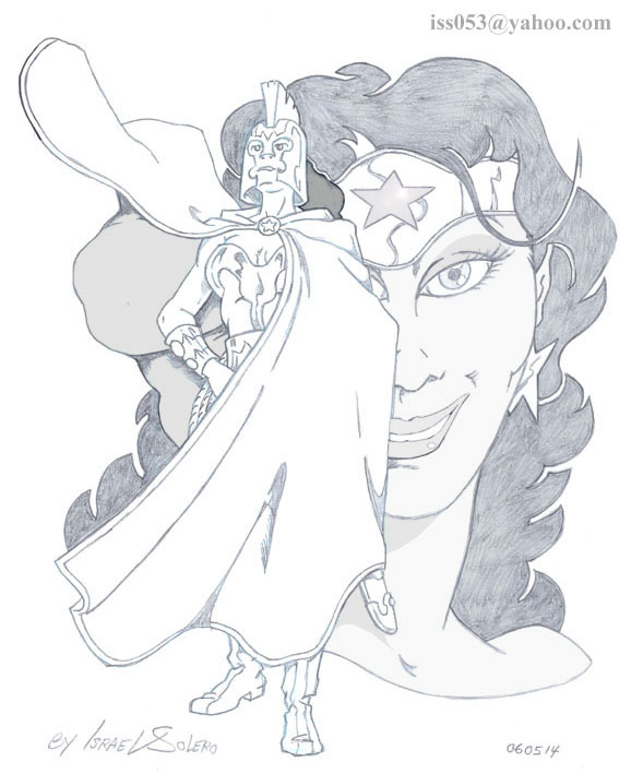 Prince Diana aka Wonder Woman (Pencil) by jira