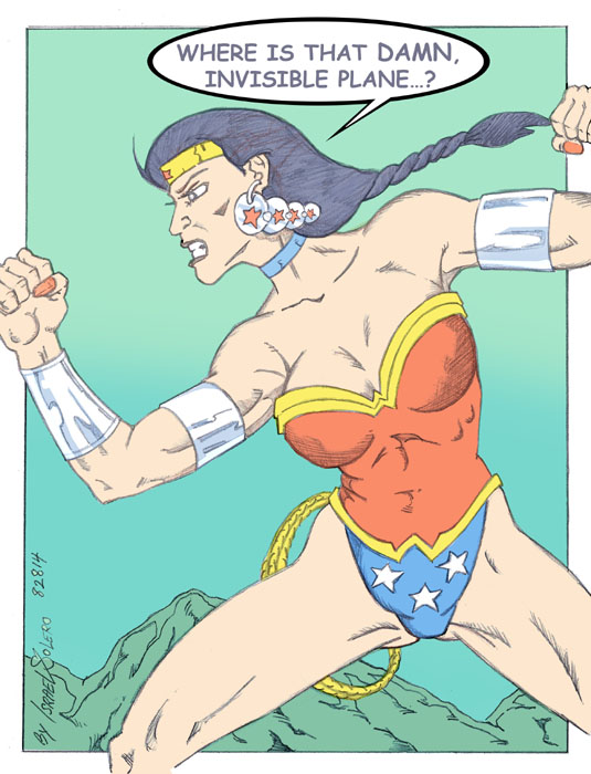 A Not Again, Wonder Woman Scenario by jira