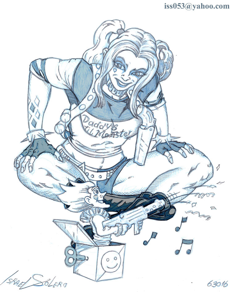 Harley Quinn (prelim) by jira