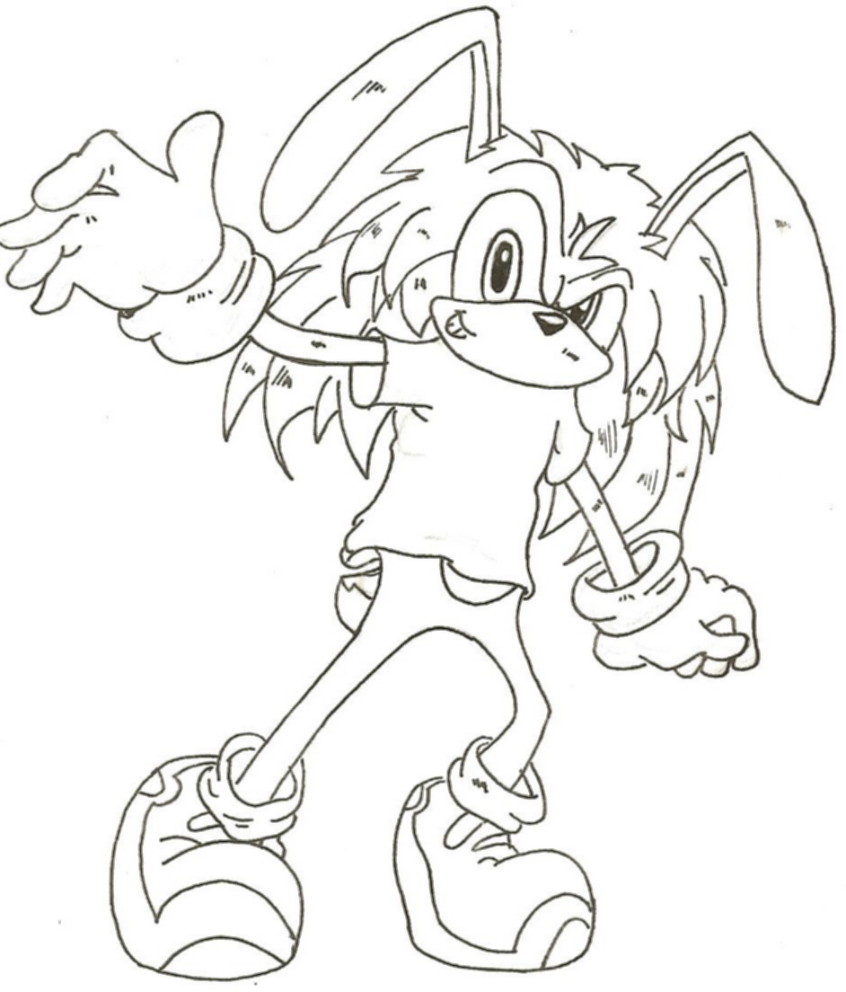 Johnny the Bunny (Sonic Adventure style) by jkgoomba89