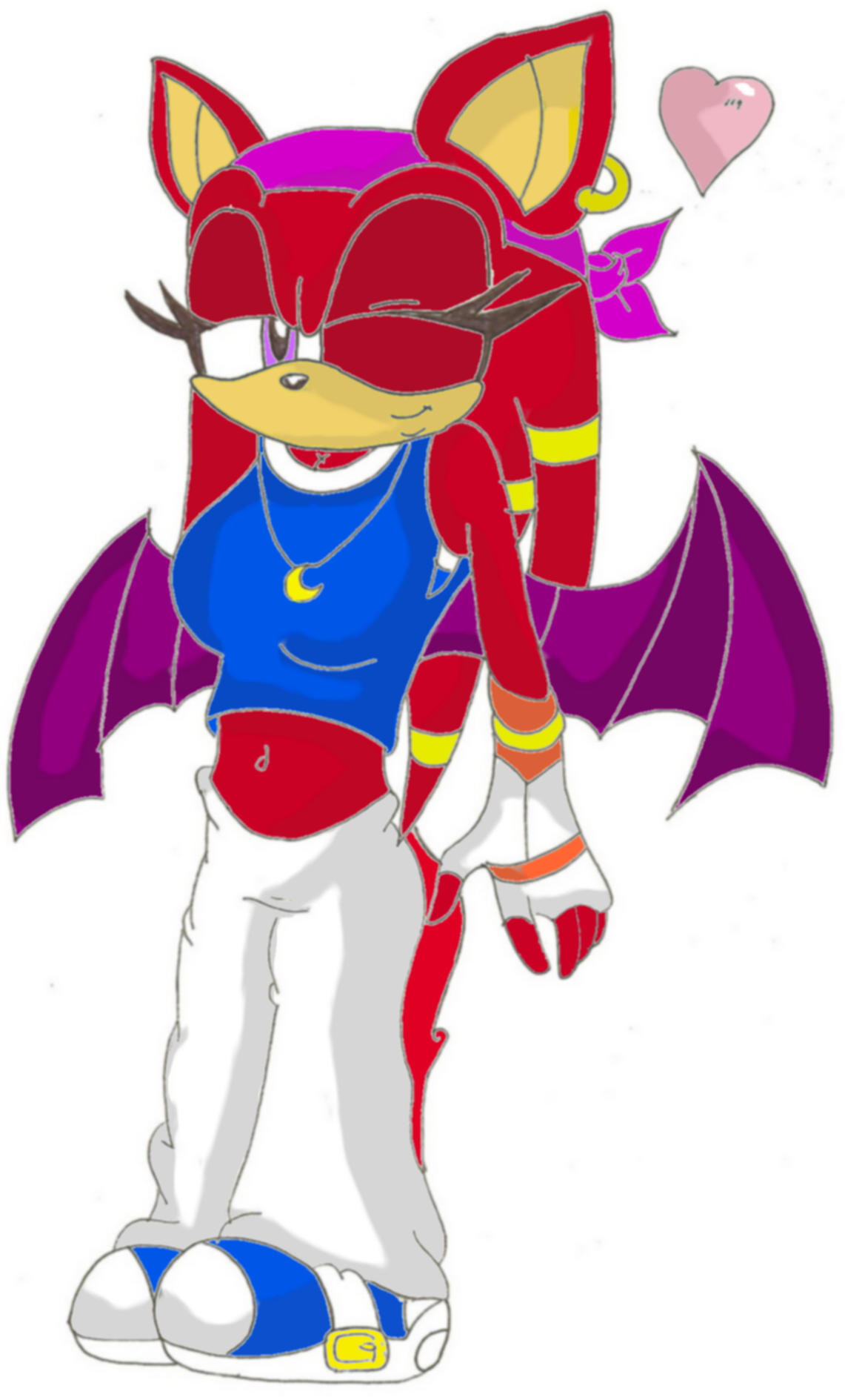 Sam sonic riders style *art request* by jkgoomba89