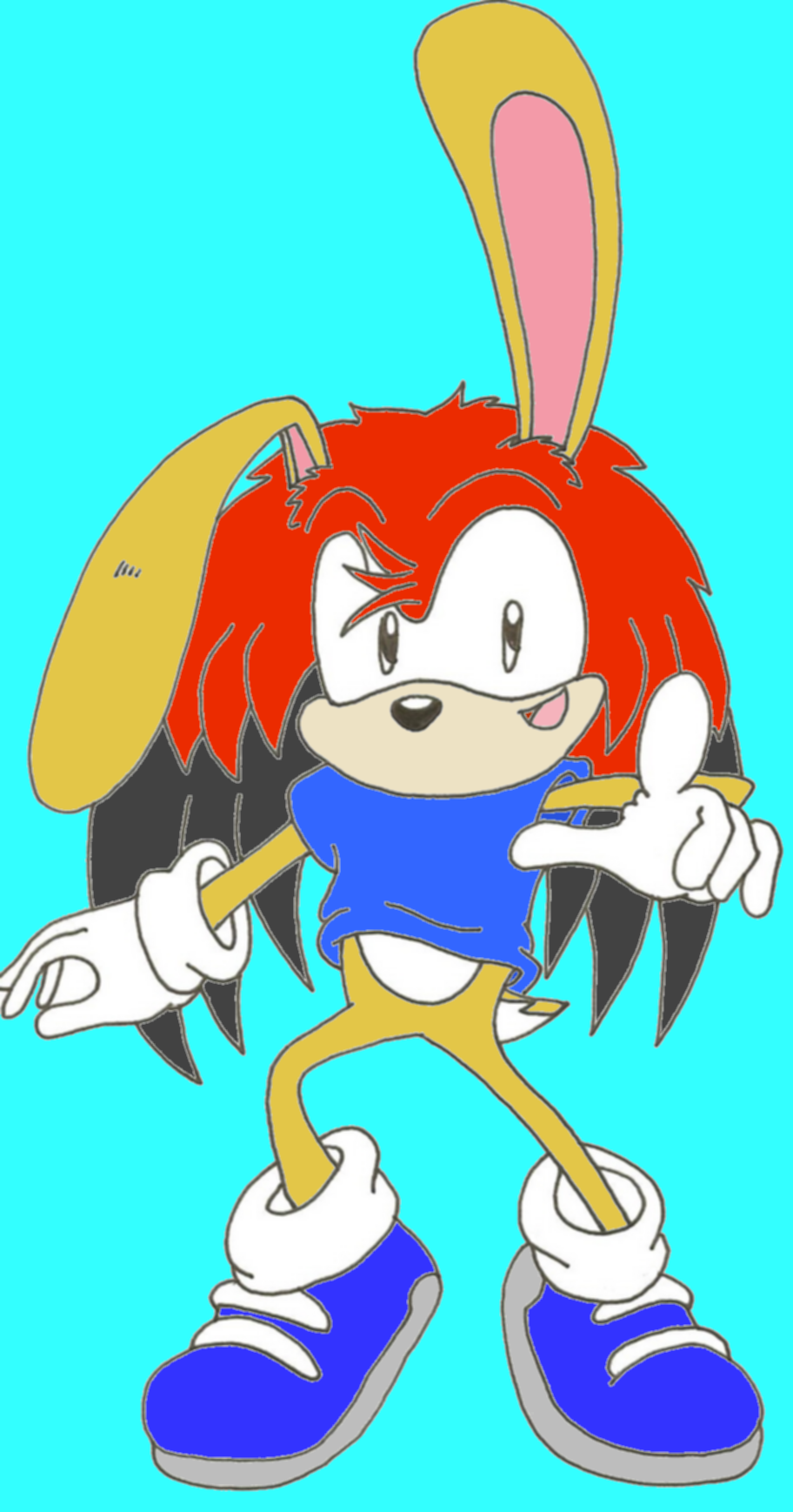 Johnny the Bunny (Cartoony style) by jkgoomba89