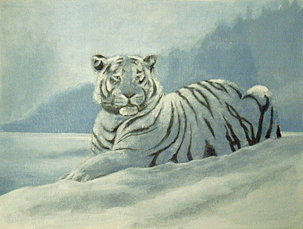 snow tiger by jobee703