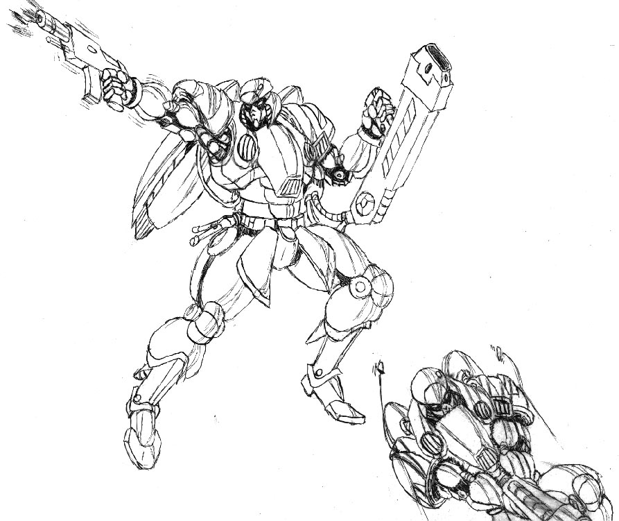 AIR FIGHT! (mech) by johnny