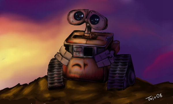 Stargazing - WALL-E by jojouk