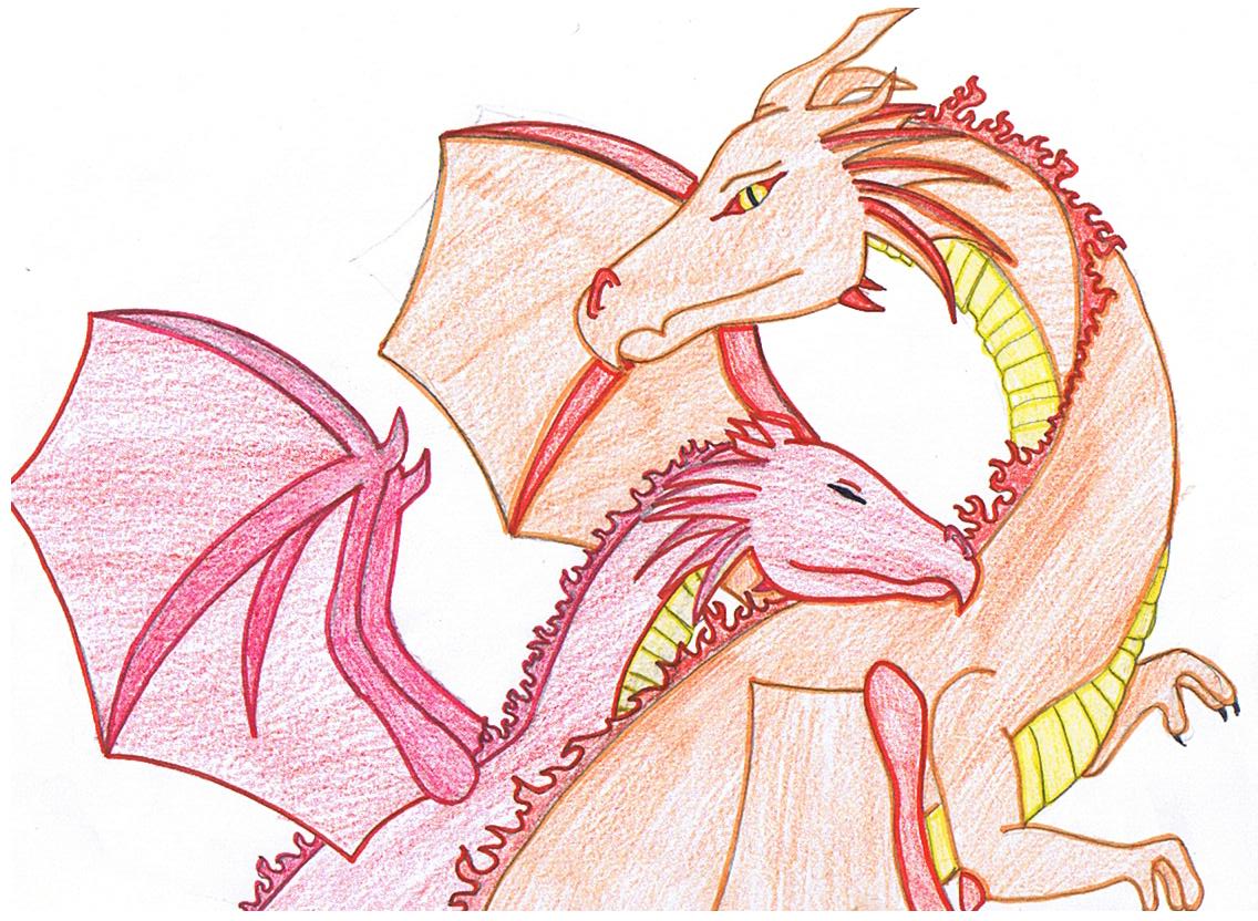 dragons by joline