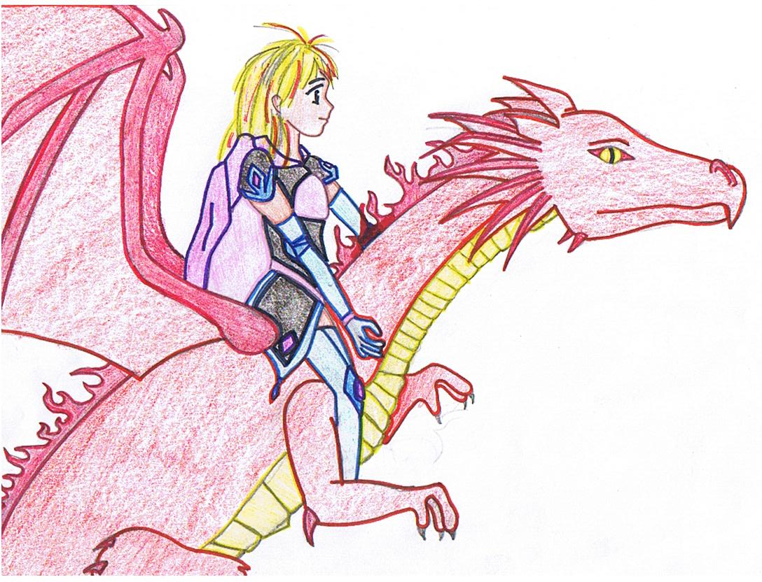 Dragon rider by joline