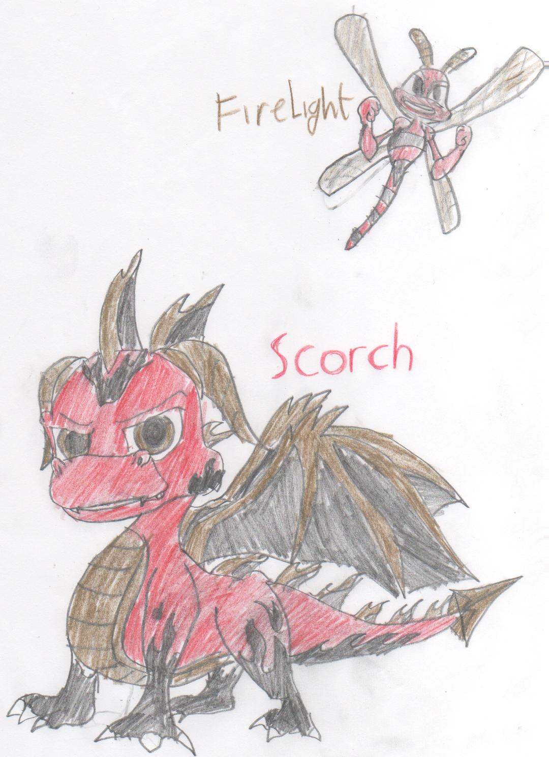scorch and firelight (again) by jordanthehedgehog