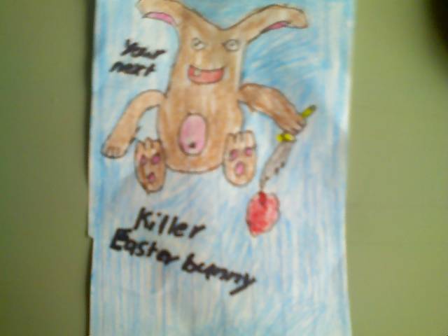 killer Easter bunny by jou