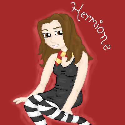 Hermione with Stripes by juc02