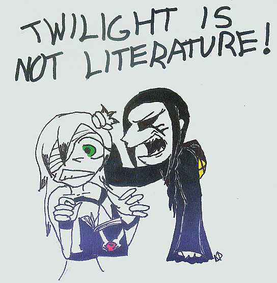 Stop reading twilight! by junkie998
