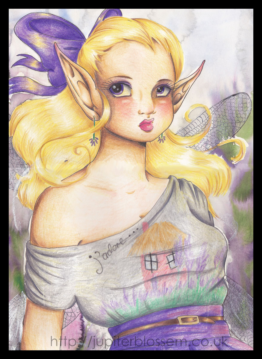 Lavender Fairy by jupiterblossem