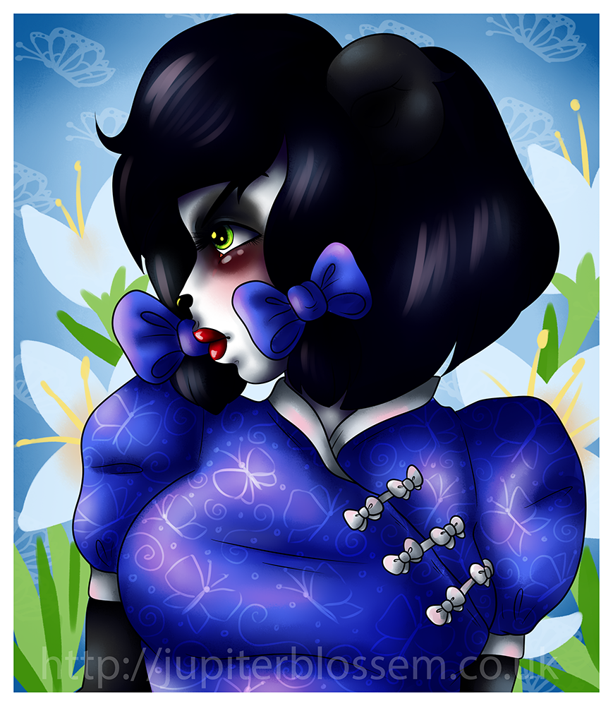 Blue Lily by jupiterblossem