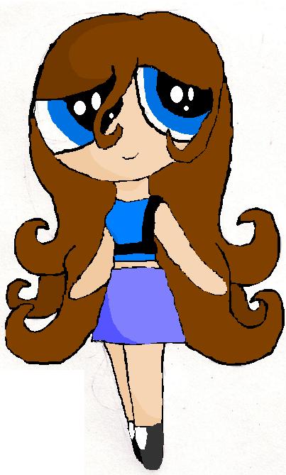 my friend Victoria as a PPG by just_a_drawer