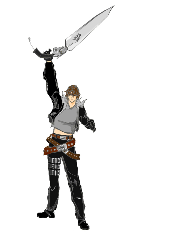 Squall FF8 by justme