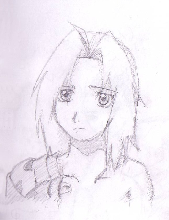 Another Attempt at Drawing Ed by KAT_Hiwatari